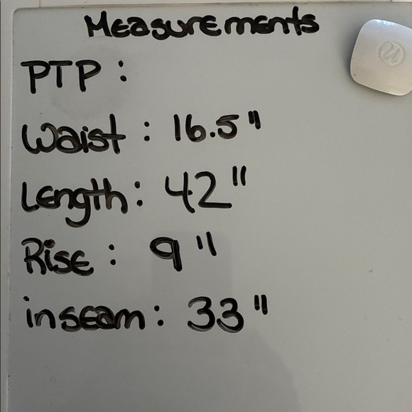 Banana Republic Charcoal Pinstripe Pants Sz 8 - Picture 4 of 4